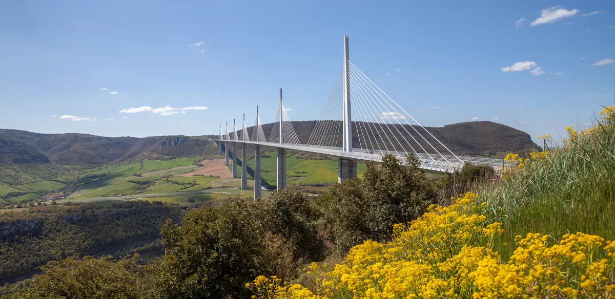 Le viaduc de Millau en Aveyron