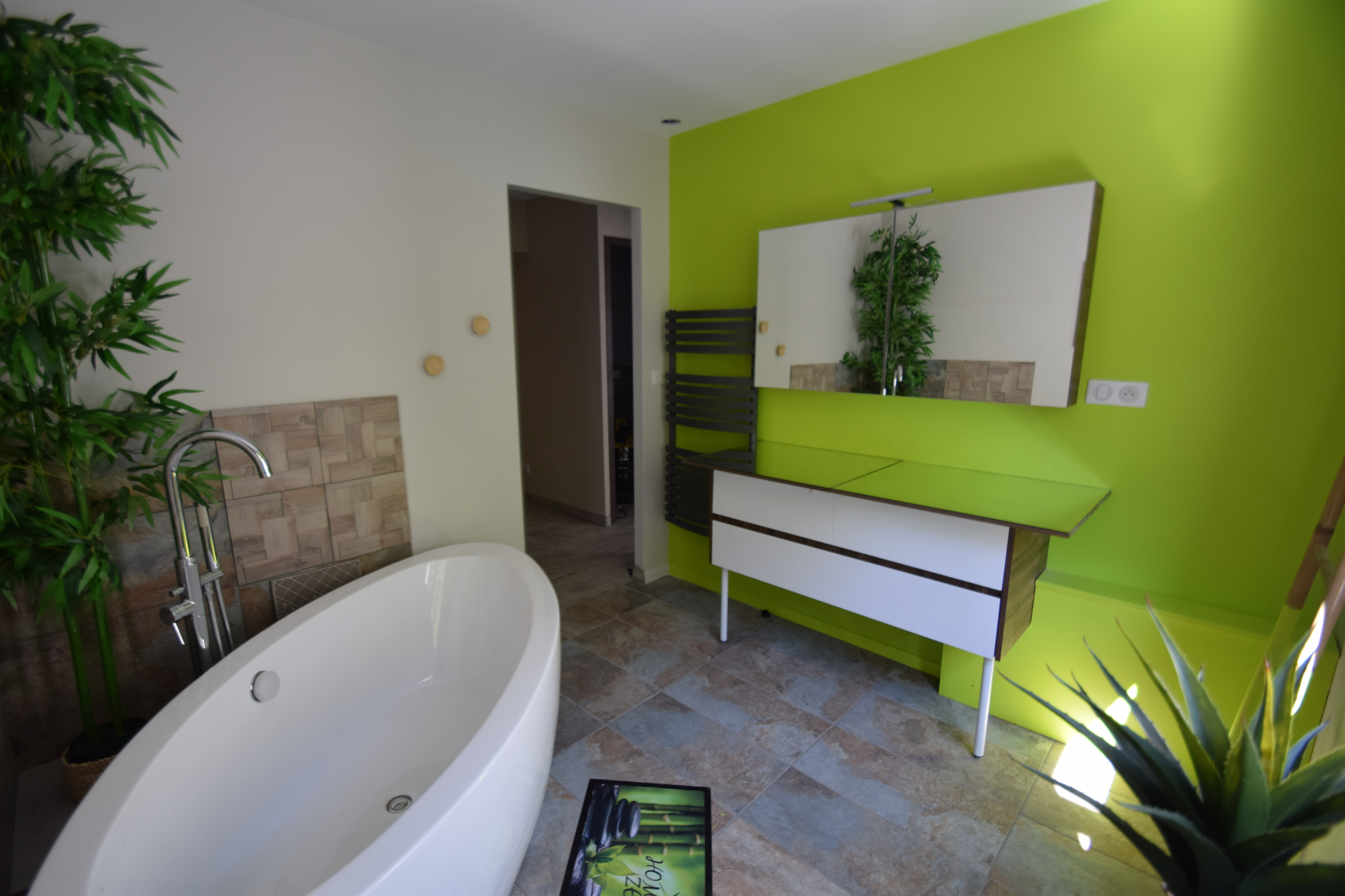 Salle De Bain Gite Dandelion Nature Eco Design 5etoiles Mostuejouls Aveyron 3418