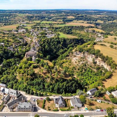 Canyon de Bozouls en Aveyron.