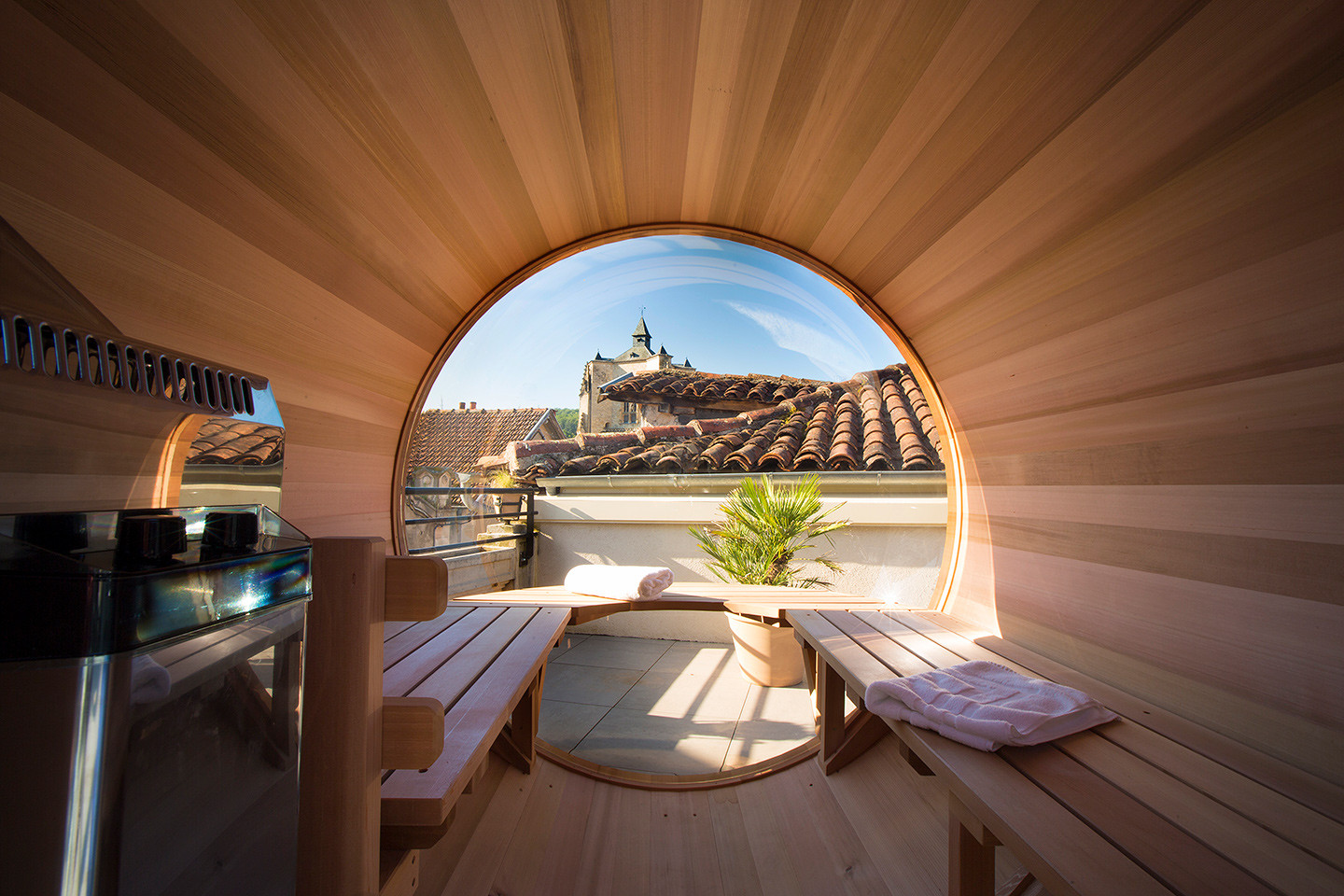 Sauna Terrasse Les Fleurines08