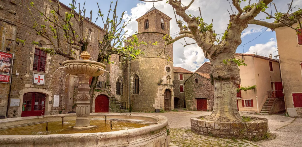 Sainte-Eulalie-de-Cernon et la Commanderie des Templiers.